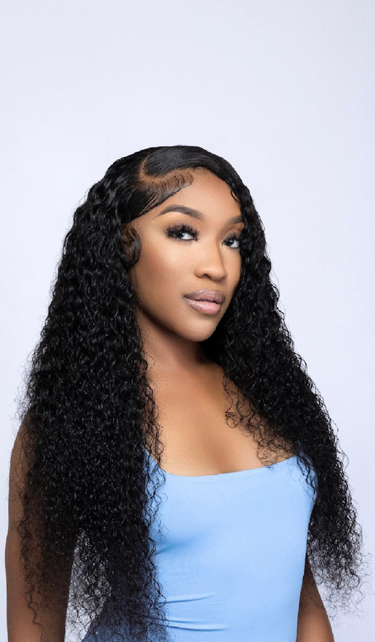 HD Curly Frontal Wig